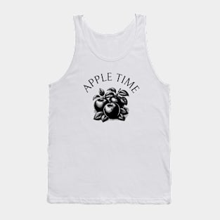 Apples Vintage Retro Established Leaf Since Tank Top